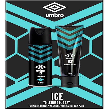 Umbro Gaveæske Ice med deodorantspray og body wash