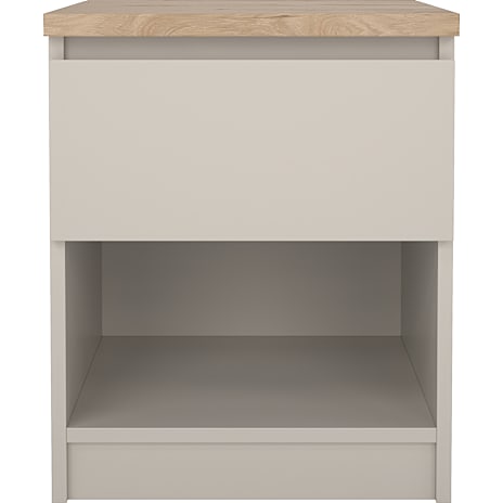 Tvilum Naia Natbord - Beige og Trælook