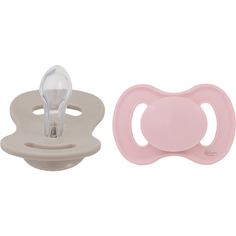 Lullaby Planet Symmetriske sutter 0-6 mdr. lyserød