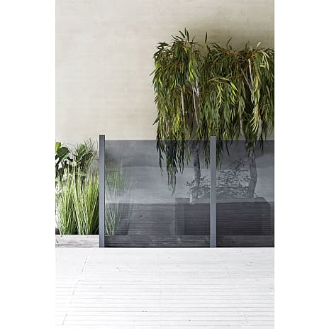 Nordic Glashegn 100x150 cm 6 mm Røgfarvet