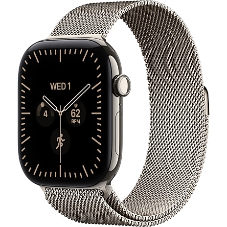 Apple Watch S12 GPS + Cellular 46 mm Natural Titan Milanese
