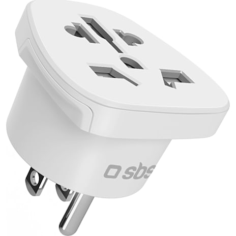 SBS Rejseadapter USA Hvid
