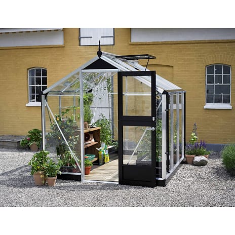 Juliana Compact drivhus Aluminium