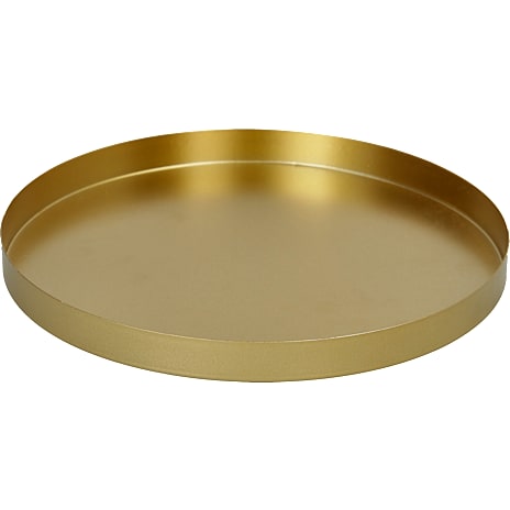Dekorationsfad Ø25 cm guld