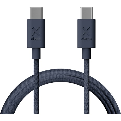 Xtorm Go2 USB-C kabel 100W 1 meter - Blå