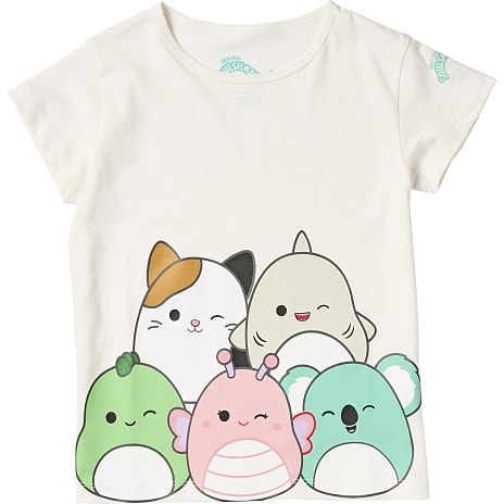 Squishmallows Piccoli Polo Maniche Lunghe Da Lavoro 100% Cotone Siggi
