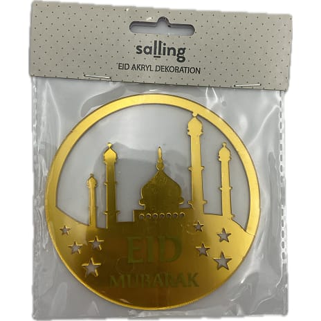 Eid Akryldekoration Assorteret