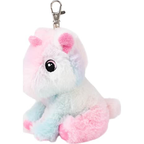 Teddy Compagniet Enhjørning Nøglering 13 cm Assorteret