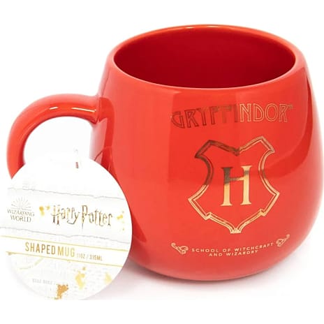 Pyramid Harry Potter Rødt Krus m. Guld