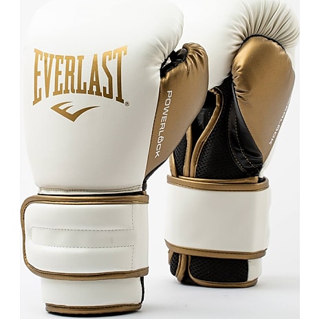 Everlast Powerlock 2R Boksehandsker Hvid 12 OZ