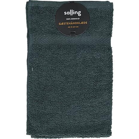 Salling håndklæde 40x60 cm - mørkegrøn 1 stk.