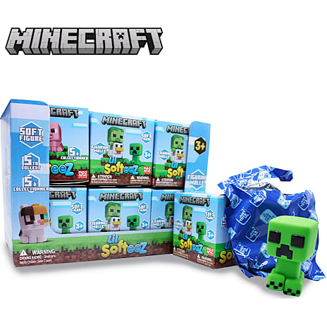Minecraft Lil Softeez Figur, Assorteret