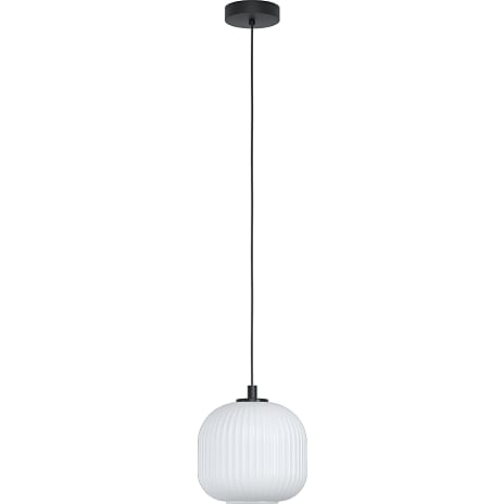 Hanglamp 10L 120x19x14 cm BISHO glas helder crème kopen? Groot assortiment