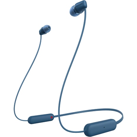 Sony WI-C100 In Ear Headset Blå