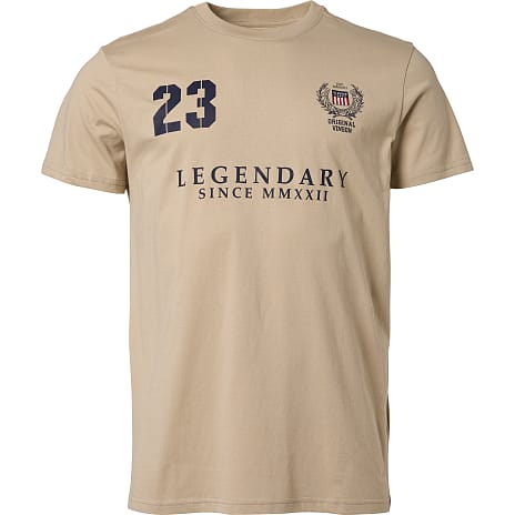 Vinson Herre T-shirt Str. L Beige