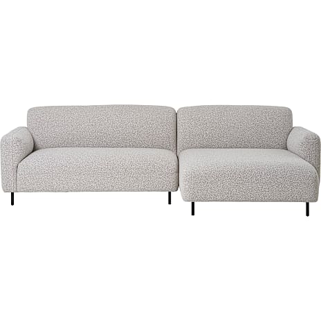 HN Salvador Højrevendt Loungesofa Lysegrå