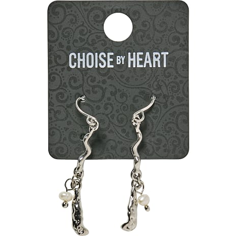 Choise by Heart Dame Øreringe Sølvfarvet