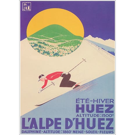 Citatplakat L'aple d'huez