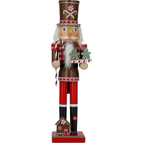 Julefryd Julenøddeknækker Kagefigur Højde 38 cm