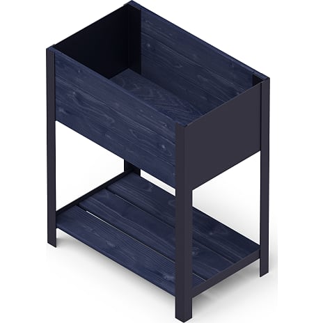 Pindstrup Modern Højbed 58x36 cm Sort