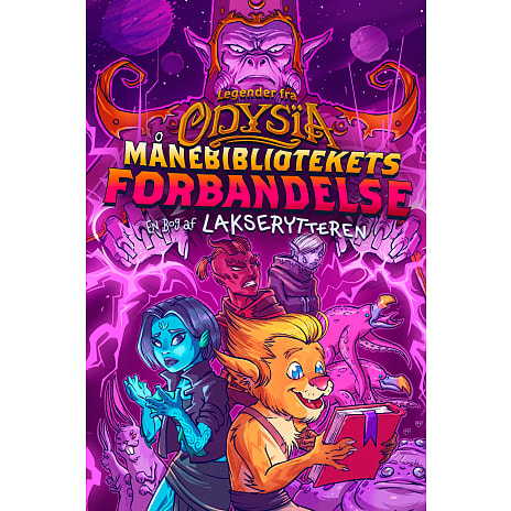Lakse Publishing Månebibliotekets forbandelse - Lakserytteren