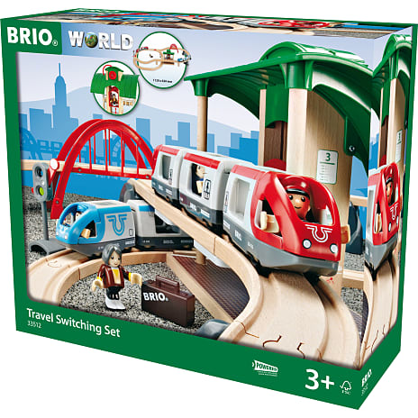 BRIO 33512 Togbane Stor På Rejse