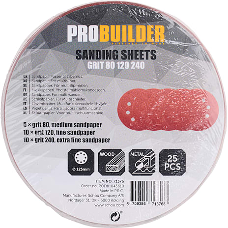 Probuilder Sliberondeller 125 mm
