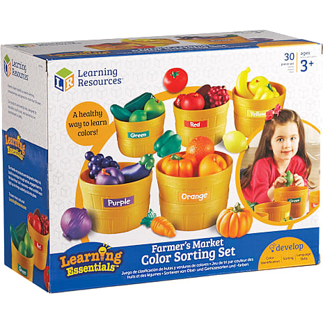 Learning Resources Sorteringssæt Med Grøntsager Og Frugter