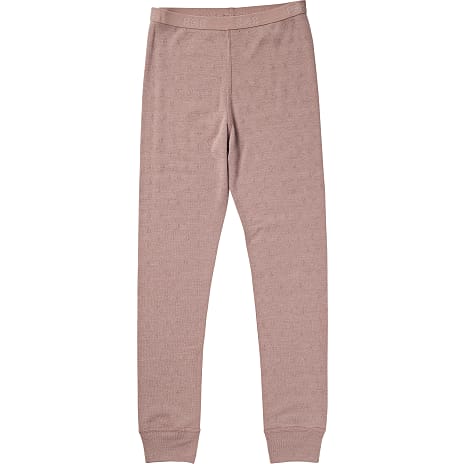 808 Børne Uld Leggings Str. 110/116 Rosa