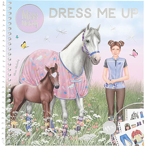 Miss Melody Dress Me Up stickersbog 1 stk.