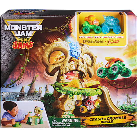 Monster Jam Mini Jams Jungle Legesæt
