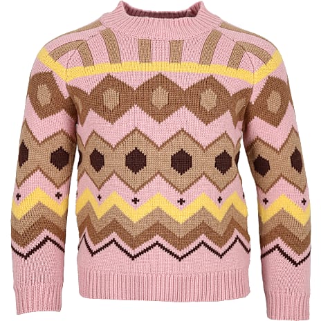 VRS børne strikbluse str. 98/104 - rosa 1 stk.