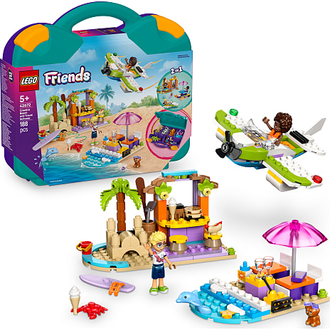 LEGO Friends Kreativ strand- og rejsekuffert 42672