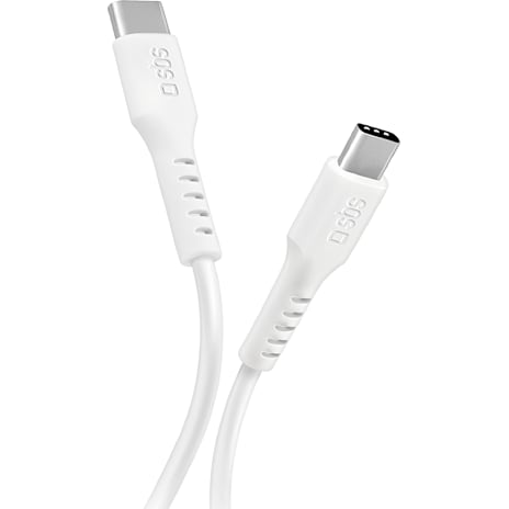 SBS Ladekabel - Hvid