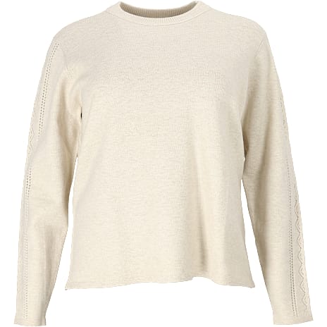 VRS Dame Pointelle Striktrøje Str. 48 Beige
