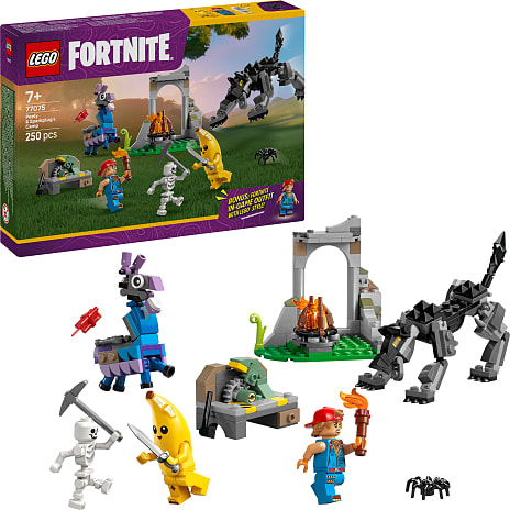 LEGO Fortnite Peely og Sparkplugs lejr 77075 1 stk.
