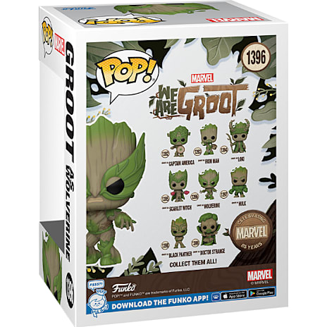 Funko POP! We Are Groot Groot as Wolverine
