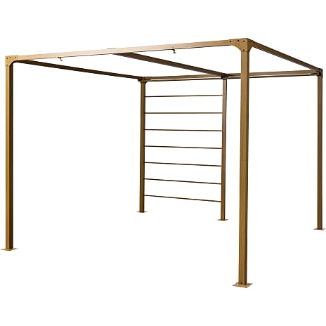 Bali Pergola Aluminium Teaklook 3x3