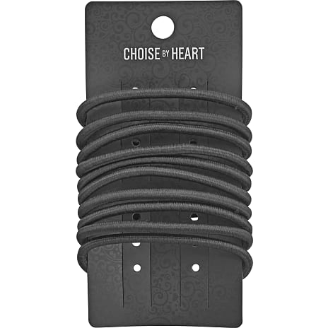 Choise by Heart Dame Hårelastikker Sort
