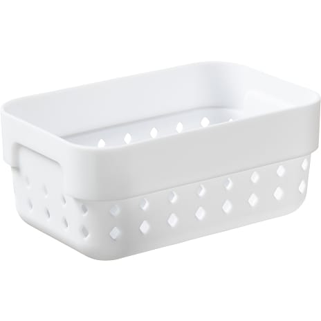 Nordic Houseware Group Seoul Organizer kurv m. genanvendeligt plast - hvid (S) 1 stk.