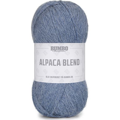Bumbo By Mayflower Alpaka Uldblandingsgarn Denim 008
