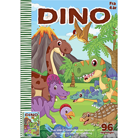 1conzept Malebog dino A4 1 stk.
