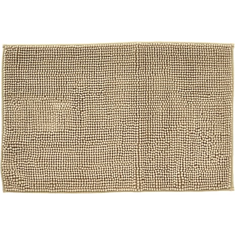 BASIS Chenille Bademåtte Beige