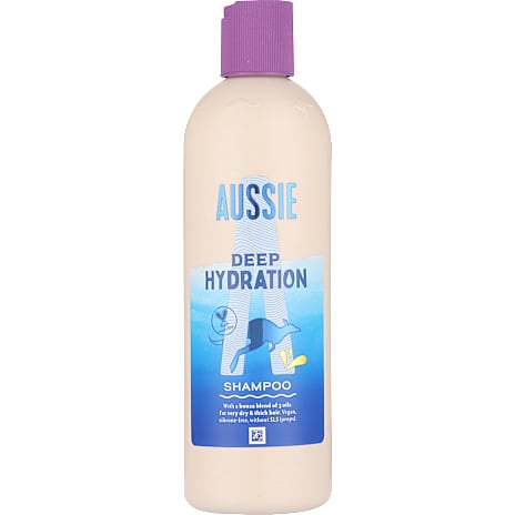 Aussie Shampoo m. olier tørt og tykt hår 300 ml