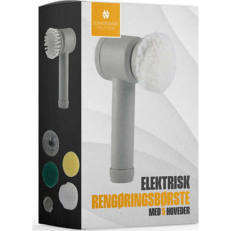 Scandinavian Collection elektrisk rengøringsbørste