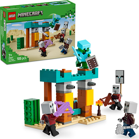 LEGO Minecraft Illager-ørkenpatruljen 21267 1 stk.