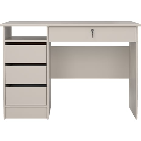 Tvilum Function Plus Skrivebord med 4 Skuffer Beige