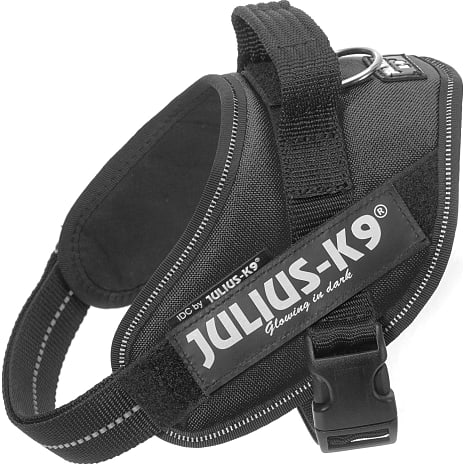 Julius-K9 Hundesele 49-67 cm Sort