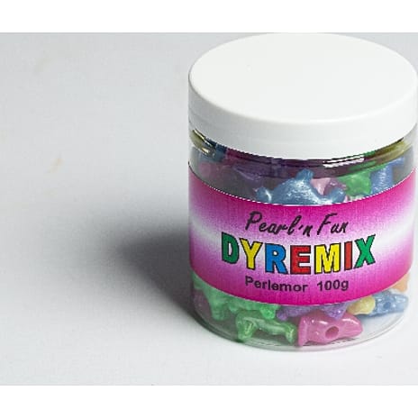 Pearl'n Fun Dyremix Perler Perlemor