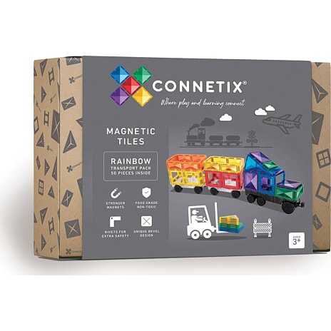 Connetix Rainbow Transport Pack 50 Dele